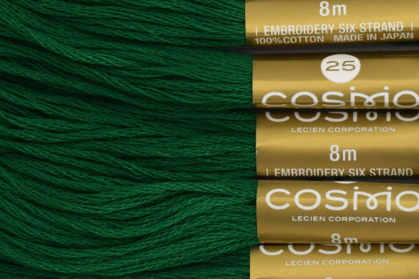 Мулине COSMO однотонный цвет  338       . Арт 25-6/338       