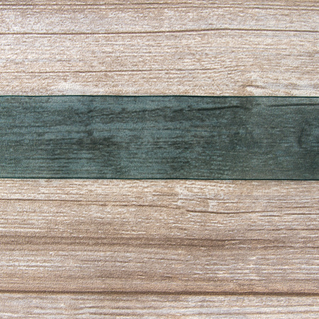 Лента органза SAFISA мини-рулон, 39 мм, 2 м, цвет 43, зеленый темный. Арт P00520-39мм-43/1         