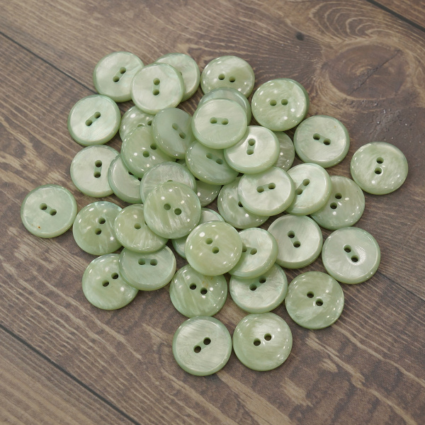 Пуговицы CONCEPT Mother of Pearl, размер 28, полиэстер, цвет COL.68. Арт 75315-028-COL.68