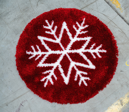 Набор для вышивания коврика "Ледяная звезда". Арт PN-0180271