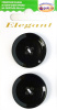 Пуговицы ELEGANT. Арт 14947-28-BLACK/2