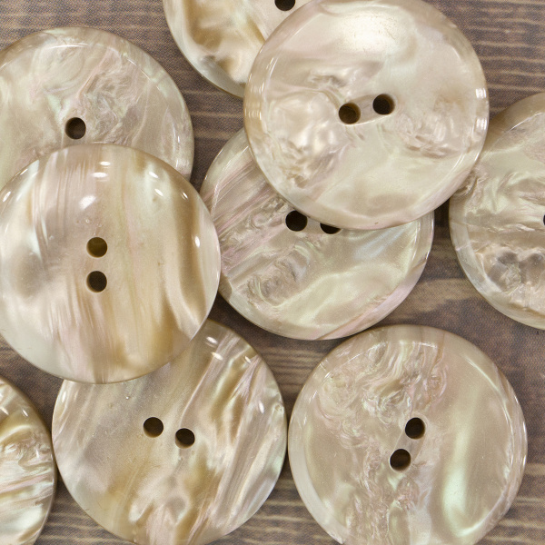 Пуговицы CONCEPT Mother of Pearl, размер 44, полиэстер, цвет COL.3 Snail. Арт 75315-044-COL.3SNAIL