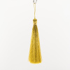 Кисть декоративная на шнуре, длина 150 мм, цвет золотой. Арт KYL - 04-col.Golden