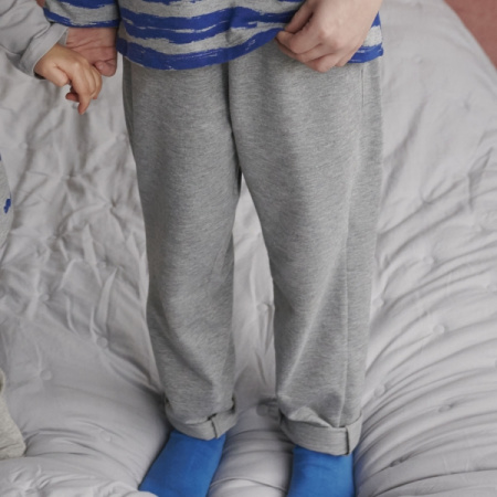 Ткань Sweat Melange Basic, 50% хлопок, 45% полиэстер, 5% эластан, 150 см, 250г/м². Арт 2168.1