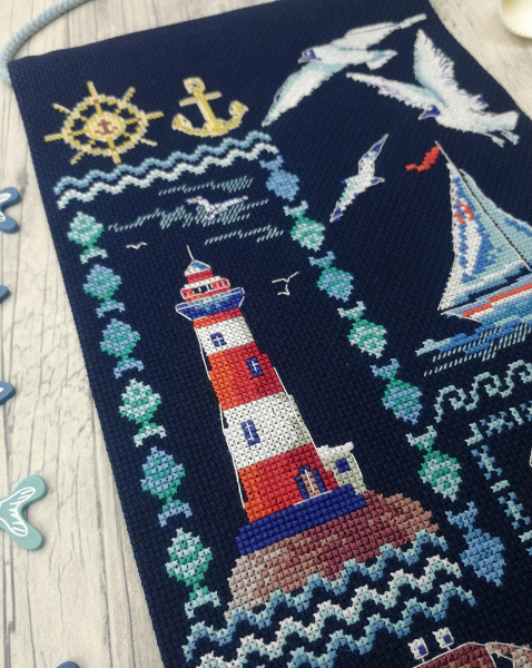 Набор для изготовления вымпела "Все о море". Арт 21.003.17