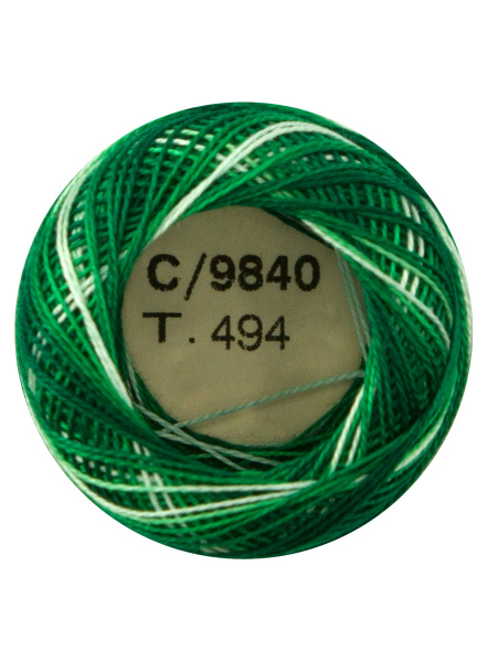 Мулине "Finca Perle"(Жемчужное), №16,мультиколорный цвет 9840. Арт 00009/16/9840           