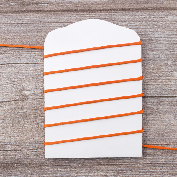 Шнур атласный SAFISA 2 мм, 25 м, цвет 61, алый. Арт 462-61                  