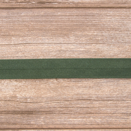 Косая бейка атласная 30 мм, 25 м, цвет 97, болотный. Арт 6260-30мм-97            