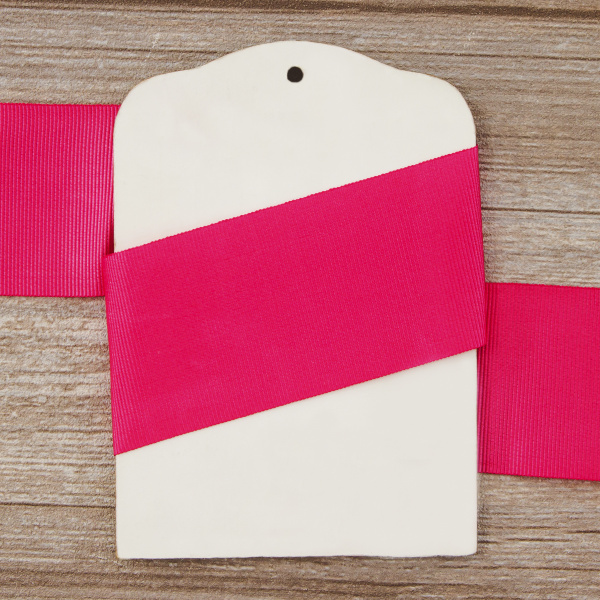 Лента репсовая SAFISA, 50 мм, 25 м, цвет 20 розовый темный . Арт 350-50мм-20