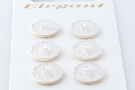 Пуговицы ELEGANT. Арт 14289-13-BEIGE/6