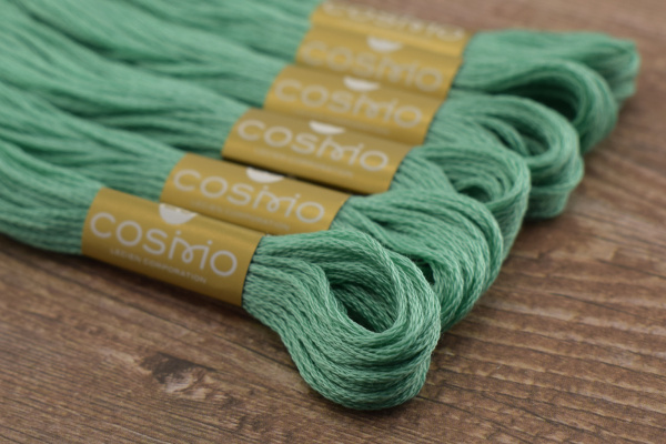 Мулине COSMO однотонный цвет  843       . Арт 25-6/843       