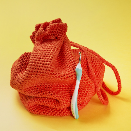 Крючок, вязальный с эргономичной пластиковой ручкой addiSwing №6, 16 см. Арт 140-7/6-16