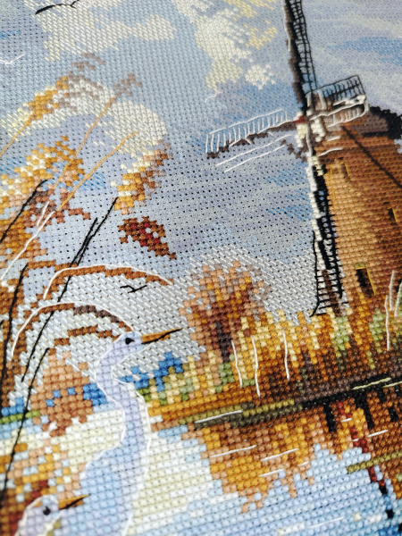 Набор для вышивания "Мельница". Арт 02.010.34