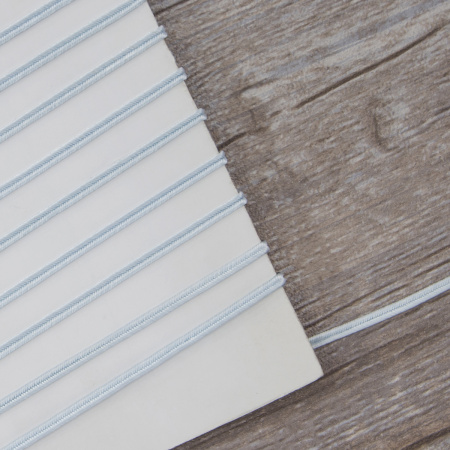 Шнур-сутаж PEGA, светло-голубой, 3 мм. Арт 841113909A1701