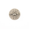 Пуговица DISBOTON, размер 24  цвет  C/ARGENT ANT.ART.AA0584. Арт 3247624AA-AN80D
