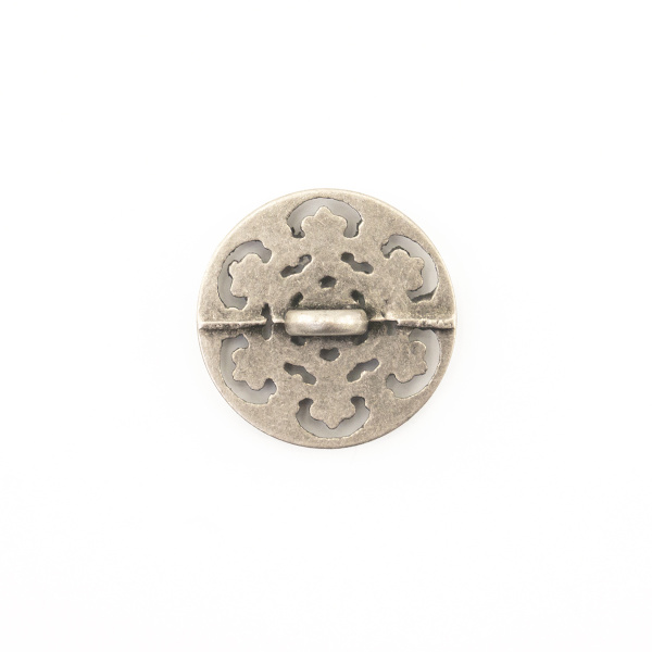 Пуговица DISBOTON, размер 24  цвет  C/ARGENT ANT.ART.AA0584. Арт 3247624AA-AN80D