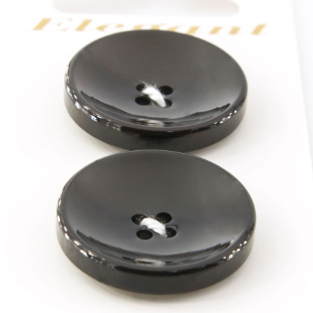 Пуговицы ELEGANT. Арт 14612-28-BLACK/2