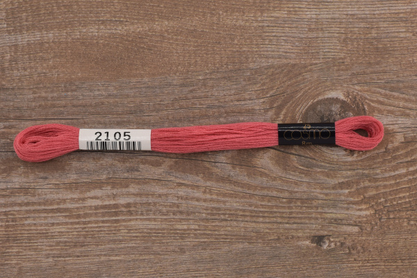 Мулине COSMO однотонный цвет  2105      . Арт 25-6/2105      