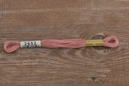 Мулине COSMO однотонный цвет  2652      . Арт 25-6/2652      