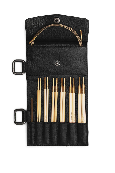 Органайзер для спиц и крючков "Carita D" Black. Арт QB-4620/Black