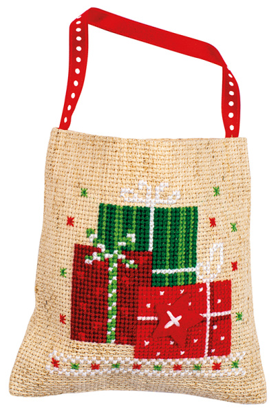 Набор для вышивания мешочка "Рождественские фигурки". Арт PN-0196966