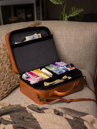 Сумка-органайзер проектная "Flora" Rich Brown. Арт BA-21224R1/Rich Brown