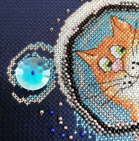 Набор для вышивания  "Вместе, хоть в космос". Арт 13.003.31