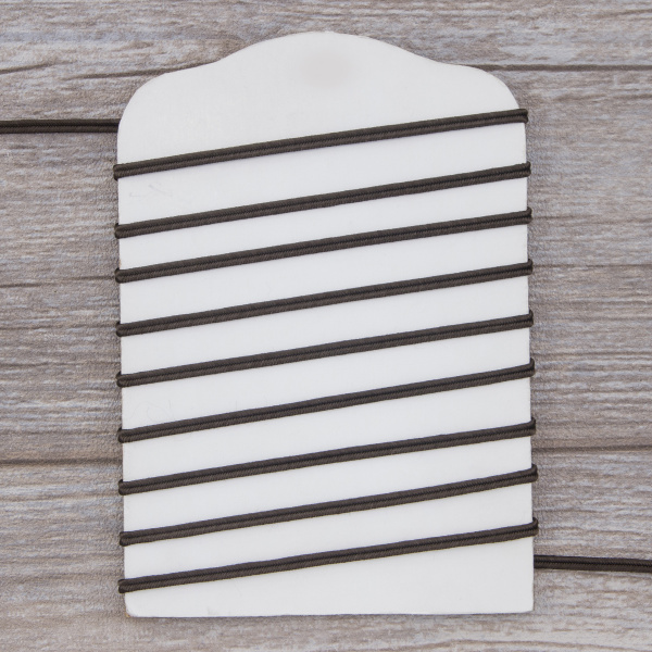 Шнур-сутаж PEGA, темно-коричневый, 3 мм. Арт 841113909A7904