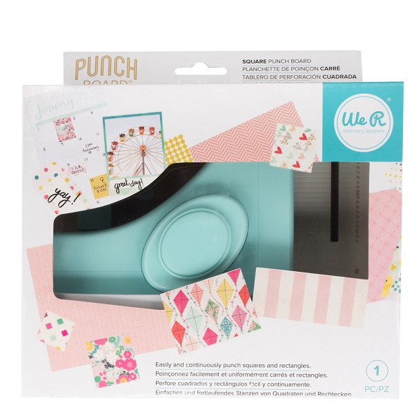 Доска "Square Punch Board" для вырубки квадратных и прямоугольных форм. Арт 663158