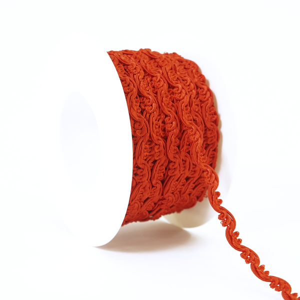 Тесьма PEGA тип интерьерная, цвет красный, 11 мм. Арт 844174511A7501          