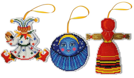 Набор для вышивания на пластиковой канве "Встреча весны". Арт 23.001.05