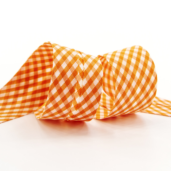 Косая бейка с рисунком SAFISA, арт.5400, 30 мм, 25 м, цвет 61. Арт 5400-30мм-61