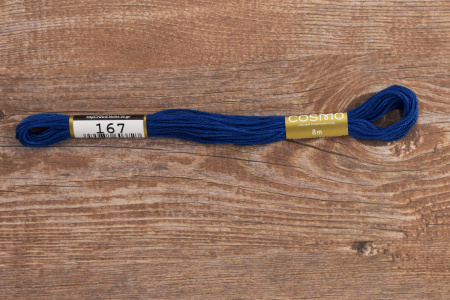 Мулине COSMO однотонный цвет  167       . Арт 25-6/167       