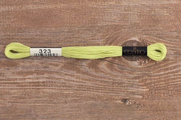 Мулине COSMO однотонный цвет  323       . Арт 25-6/323       