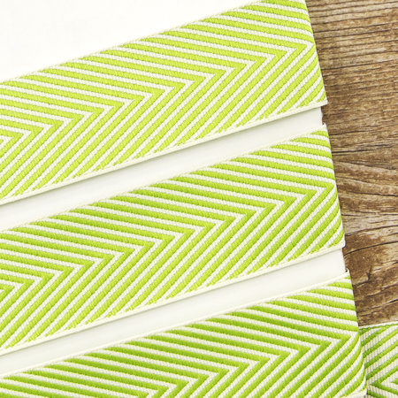 Лента жаккард SAFISA, 25 мм, 25 м, цвет 05. Арт 9202-25мм-05