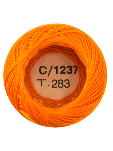 Мулине "Finca Perle"(Жемчужное"), №12,однотонный цвет 1237. Арт 00008/12/1237           