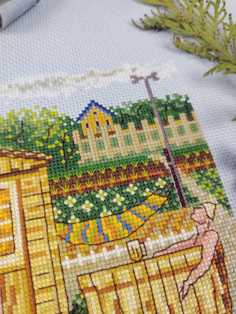 Набор для вышивания "Дача. Баня" . Арт 11.005.08