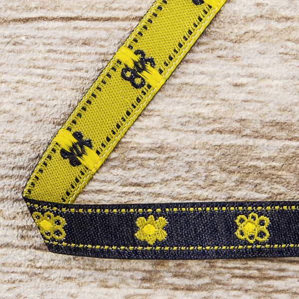 Лента жаккард SAFISA, 10 мм, 15 м, цвет 04. Арт 9085-10мм-04            