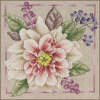 Набор для вышивания "Blooming white" . Арт PN-0199793