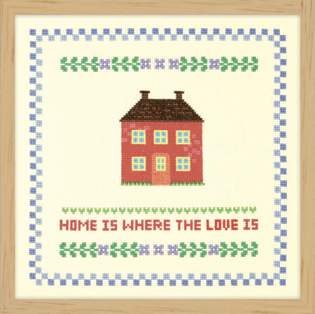 Набор для вышивания "Дом красного цвета". Арт 2870704