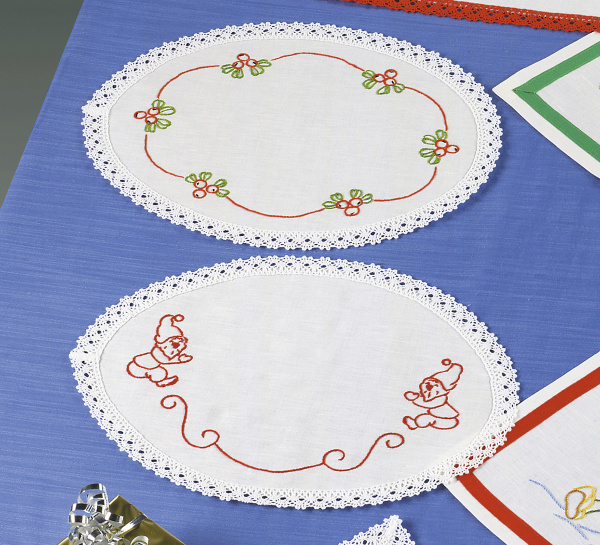 Набор для изготовления скатерти и салфетки. Арт 60-2799R                