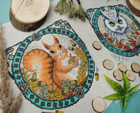 Набор для вышивания "Огненная векша". Арт 03.017.22