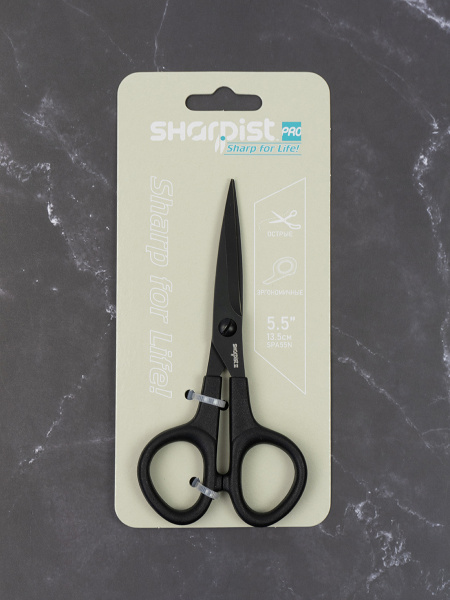 Ножницы профессиональные для аппликаций и шитья, 13,5 см. Арт SPA55N                  