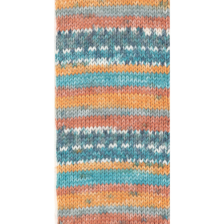 Пряжа Step 6 Irish Rainbow Colours, 75% шерсть, 25% полиамид, 410 м, 150 г. Арт 97826-0713