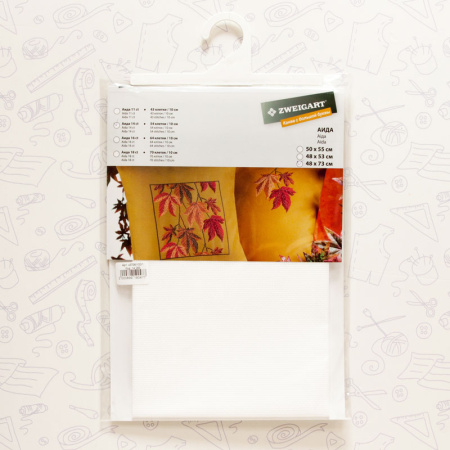 Канва в упаковке Stern-Aida 14 ct, 48 x 73 см, цвет №100. Арт н3706/100