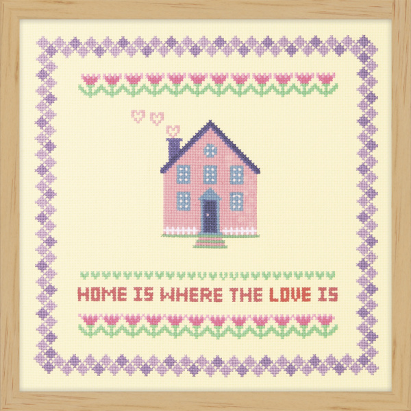 Набор для вышивания "Розовая мансарда". Арт 2870705