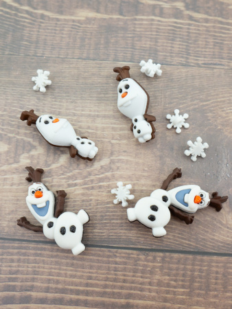 Набор пуговиц и/или декоративных элементов "Олаф". Арт 7750