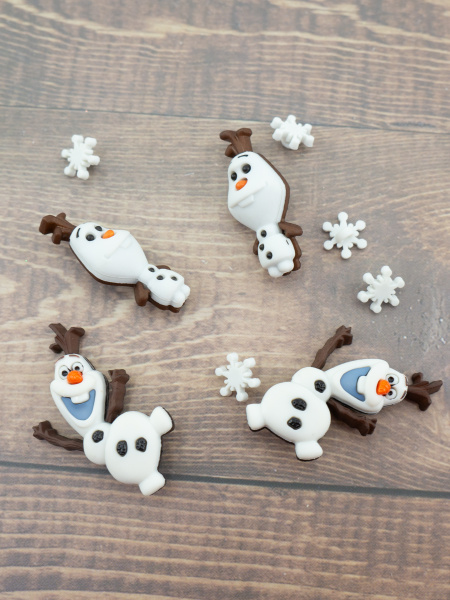 Набор пуговиц и/или декоративных элементов "Олаф". Арт 7750