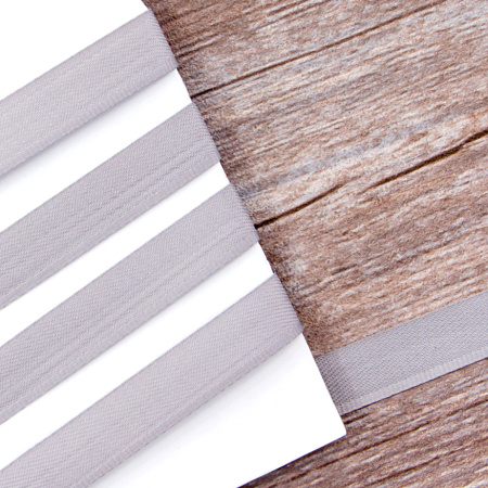 Тесьма брючная PEGA, цвет светло-серый, 15 мм. Арт 815744215G1041