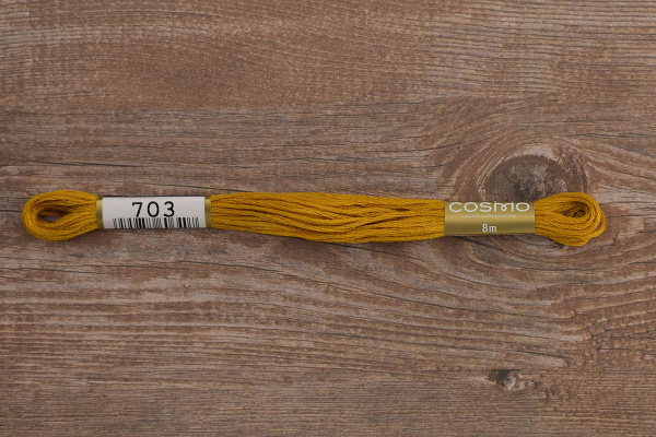 Мулине COSMO однотонный цвет  703       . Арт 25-6/703       